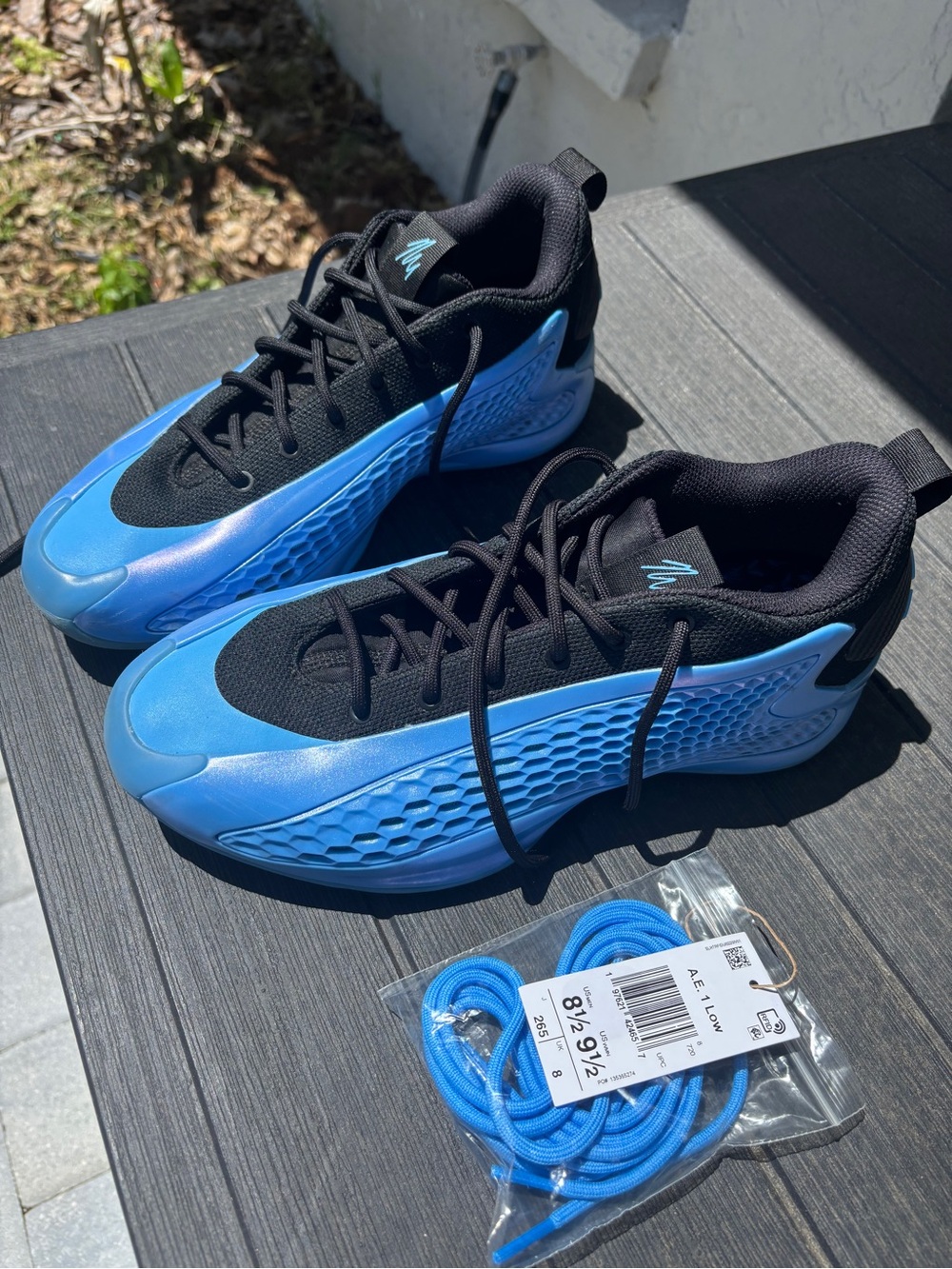 adidas Men’s Sneakers in Black and Blue